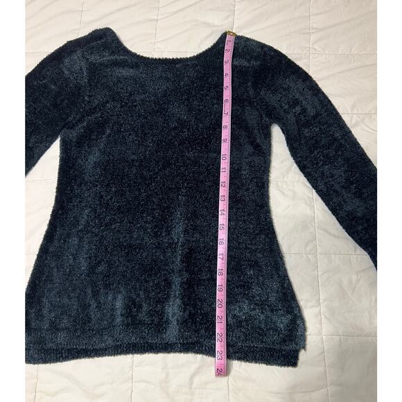 Josie Natori Women’s Tunic Sweater Black Size Small - Picture 10 of 11